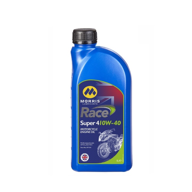 MORRIS Race Super 4 10W-40 - 4 Stroke Motorcycle Engine Oil